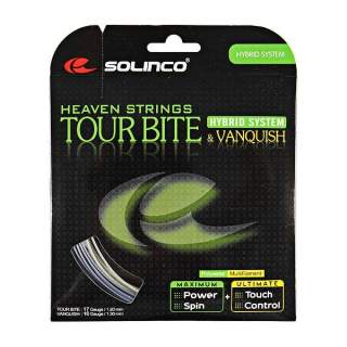 Solinco Tour Bite 17 & Vanquish 16 Hybrid